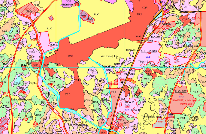 Bản đồ quy hoạch đất Lạng Giang Bắc Ninh Bản đồ quy hoạch đất Lạng Giang Bắc Ninh