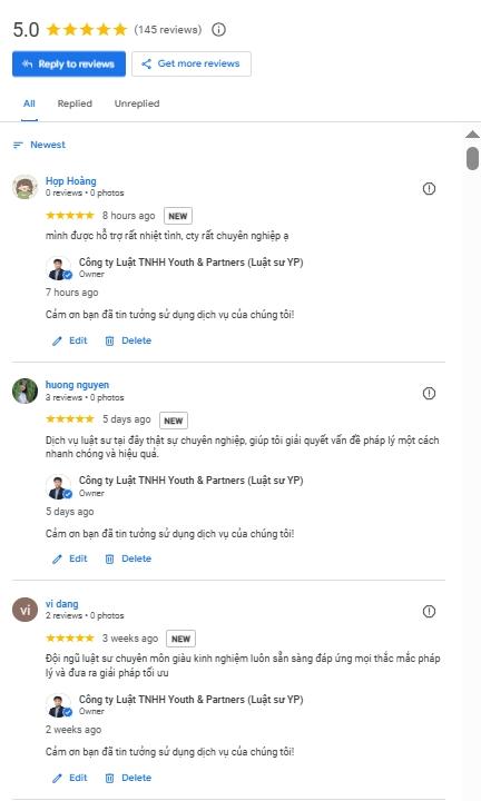 Đánh giá của khách hàng cho luật sư Tuyên Quang Đánh giá của khách hàng cho luật sư Tuyên Quang