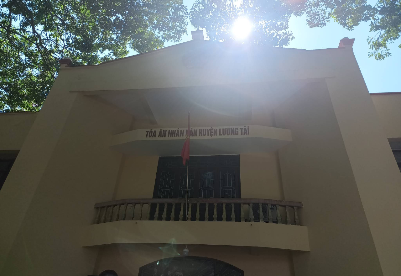 Nộp đơn khởi kiện tại Toà án nhân dân huyện Lương Tài Nộp đơn khởi kiện tại Toà án nhân dân huyện Lương Tài