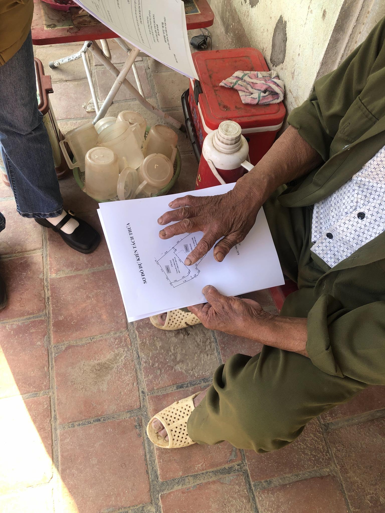 Sơ đồ thể hiện diện tích tối thiểu tách thửa Sơ đồ thể hiện diện tích tối thiểu tách thửa