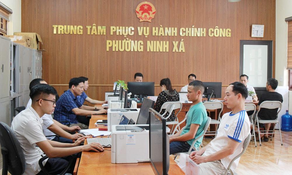 Xin trích lục Giấy đăng ký kết hôn tại Trung tâm phục vụ hành chính công phường Ninh Xá Xin trích lục Giấy đăng ký kết hôn tại Trung tâm phục vụ hành chính công phường Ninh Xá
