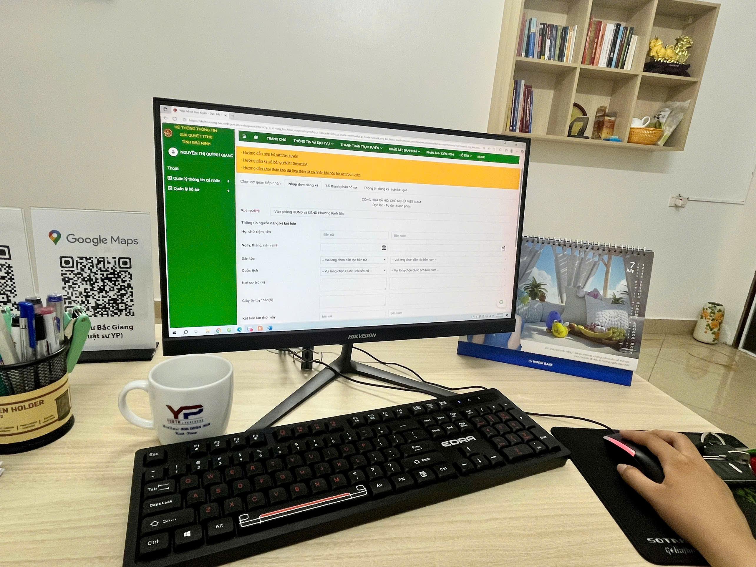 Y&P Law Firm thực hiện quy trình đăng ký kết hôn cho khách hàng online Y&P Law Firm thực hiện quy trình đăng ký kết hôn cho khách hàng online