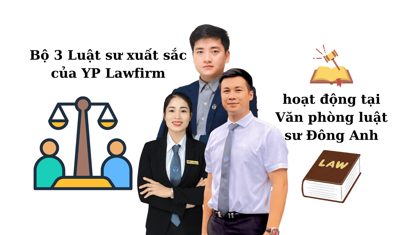 Bộ 3 luật sư xuất sắc của YP Lawfirm hoạt động tại văn phòng luật sư Đông Anh