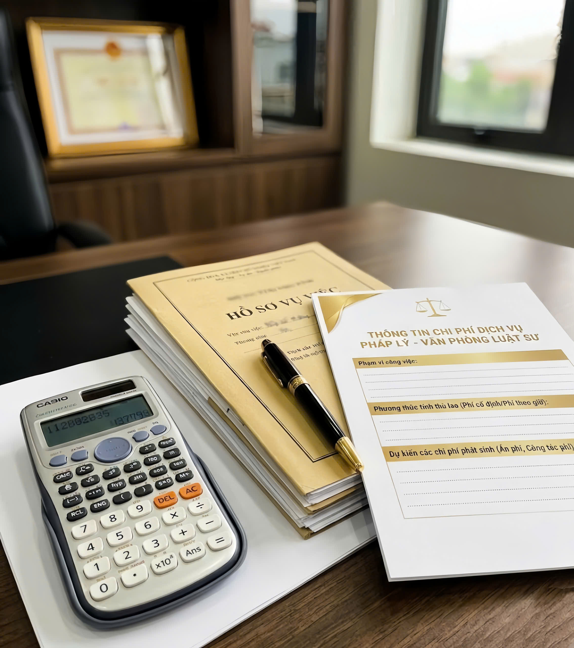 Cơ sở tính chi phí thuê luật sư tại Bắc Ninh