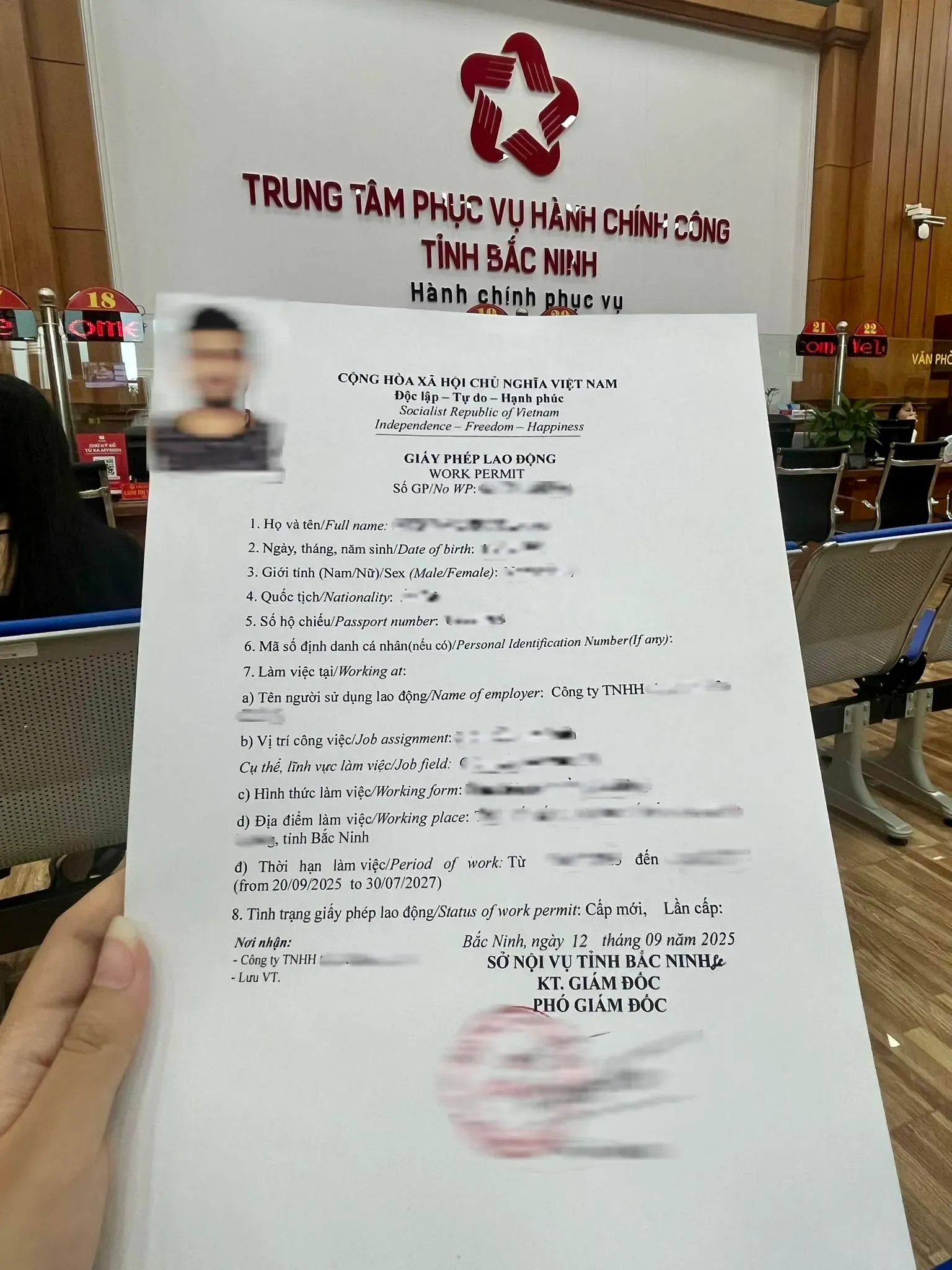 Dịch vụ luật sư hỗ trợ doanh nghiệp xin Giấy phép lao động