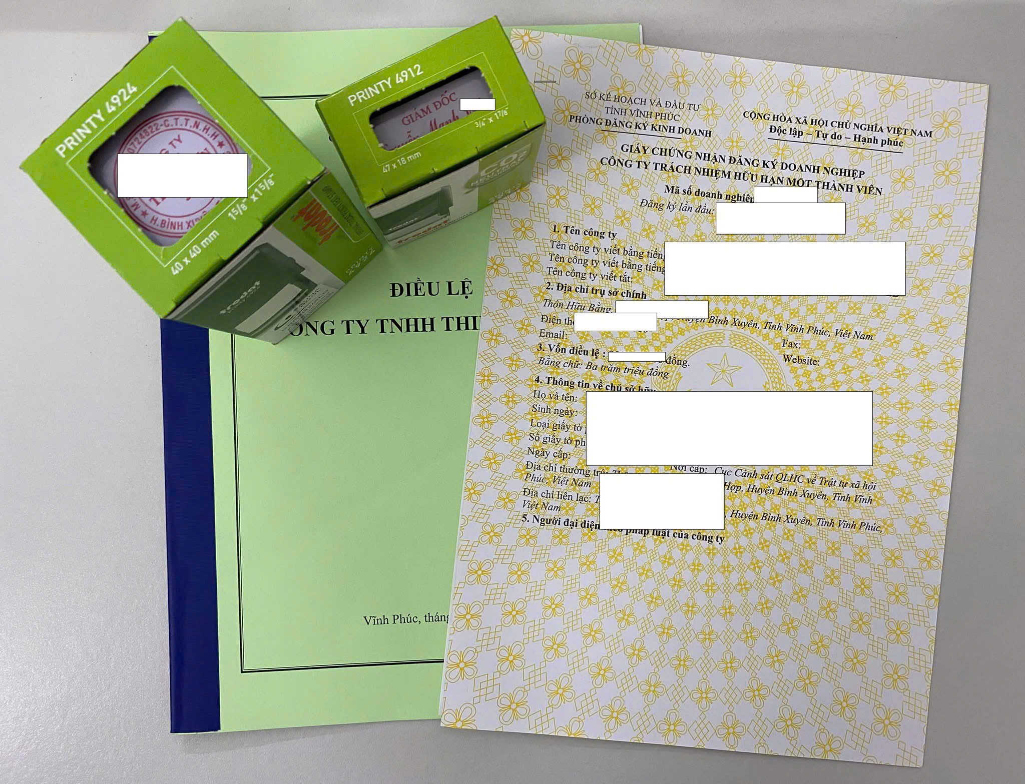 Dịch vụ thành lập doanh nghiệp của Luật sư Phú Thọ