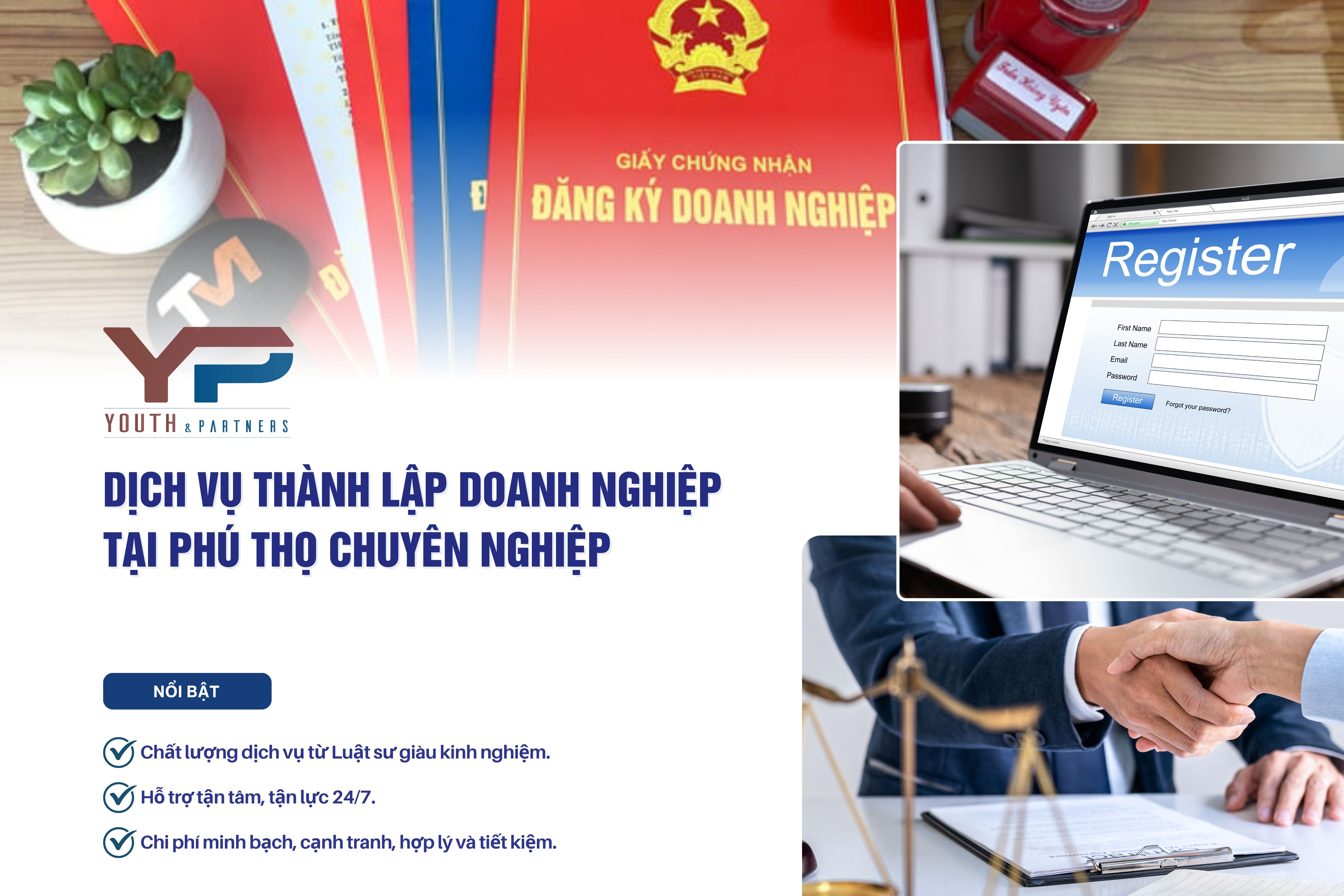 Dịch vụ thành lập doanh nghiệp tại Phú Thọ chuyên nghiệp