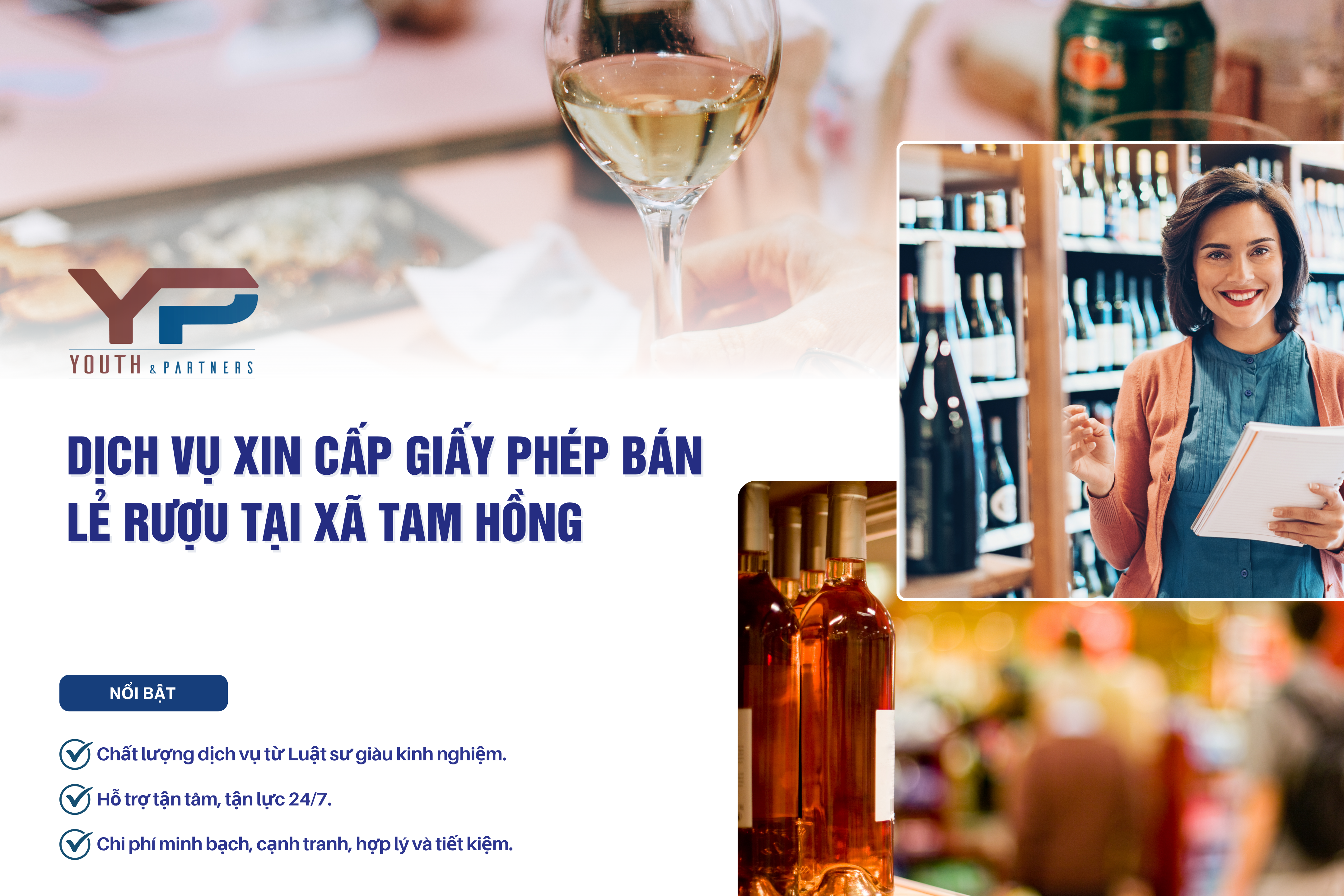 Dịch vụ xin cấp giấy phép bán lẻ rượu tại xã Tam Hồng