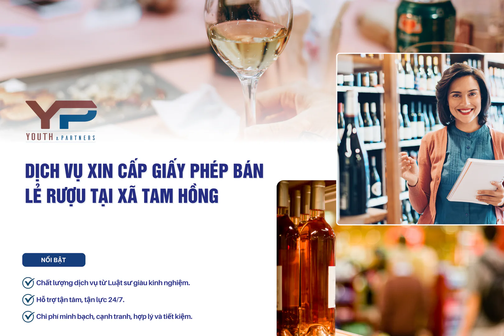 Dịch vụ xin cấp giấy phép bán lẻ rượu tại xã Tam Hồng