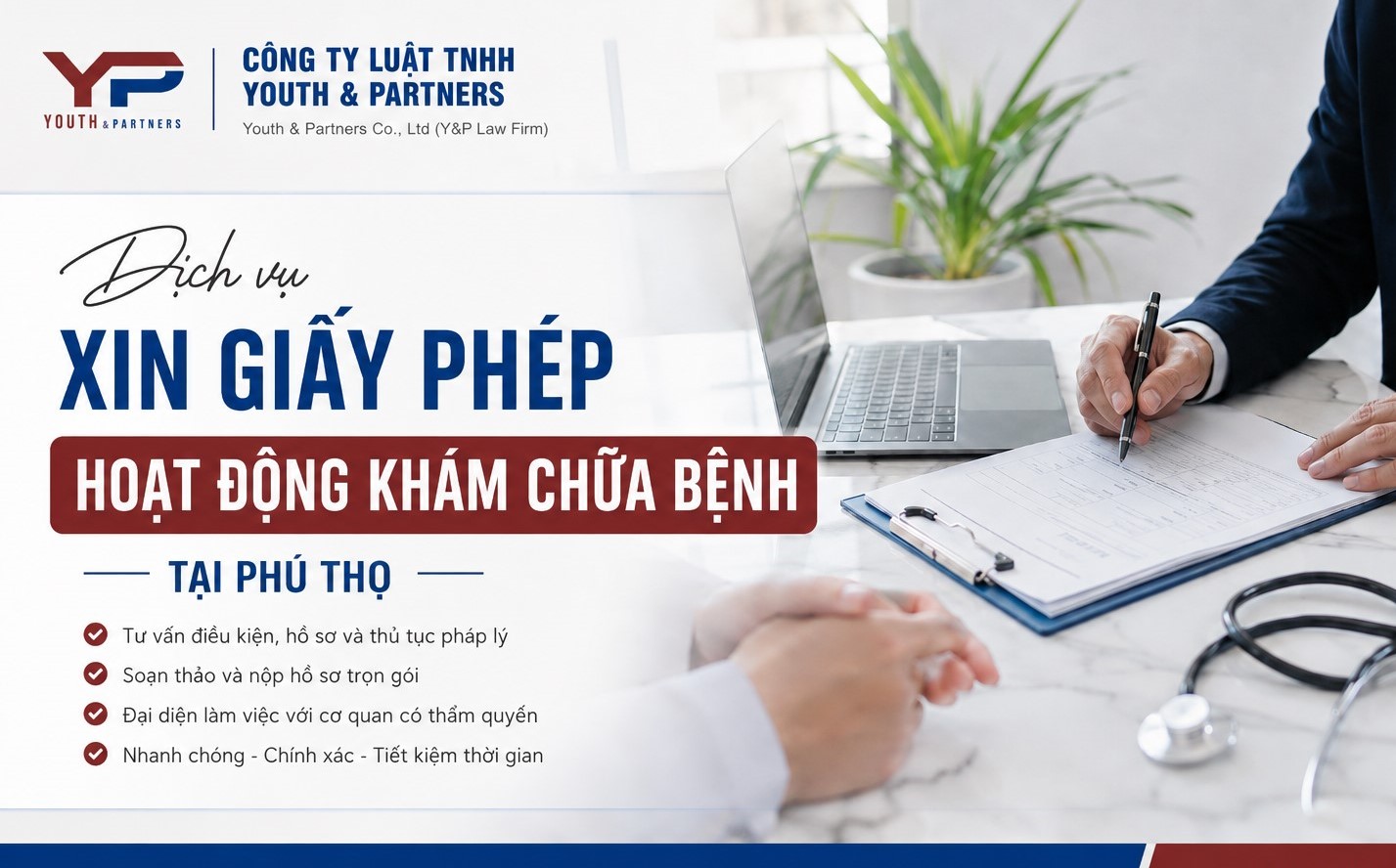 Dịch vụ xin giấy phép hoạt động khám chữa bệnh tại Phú Thọ