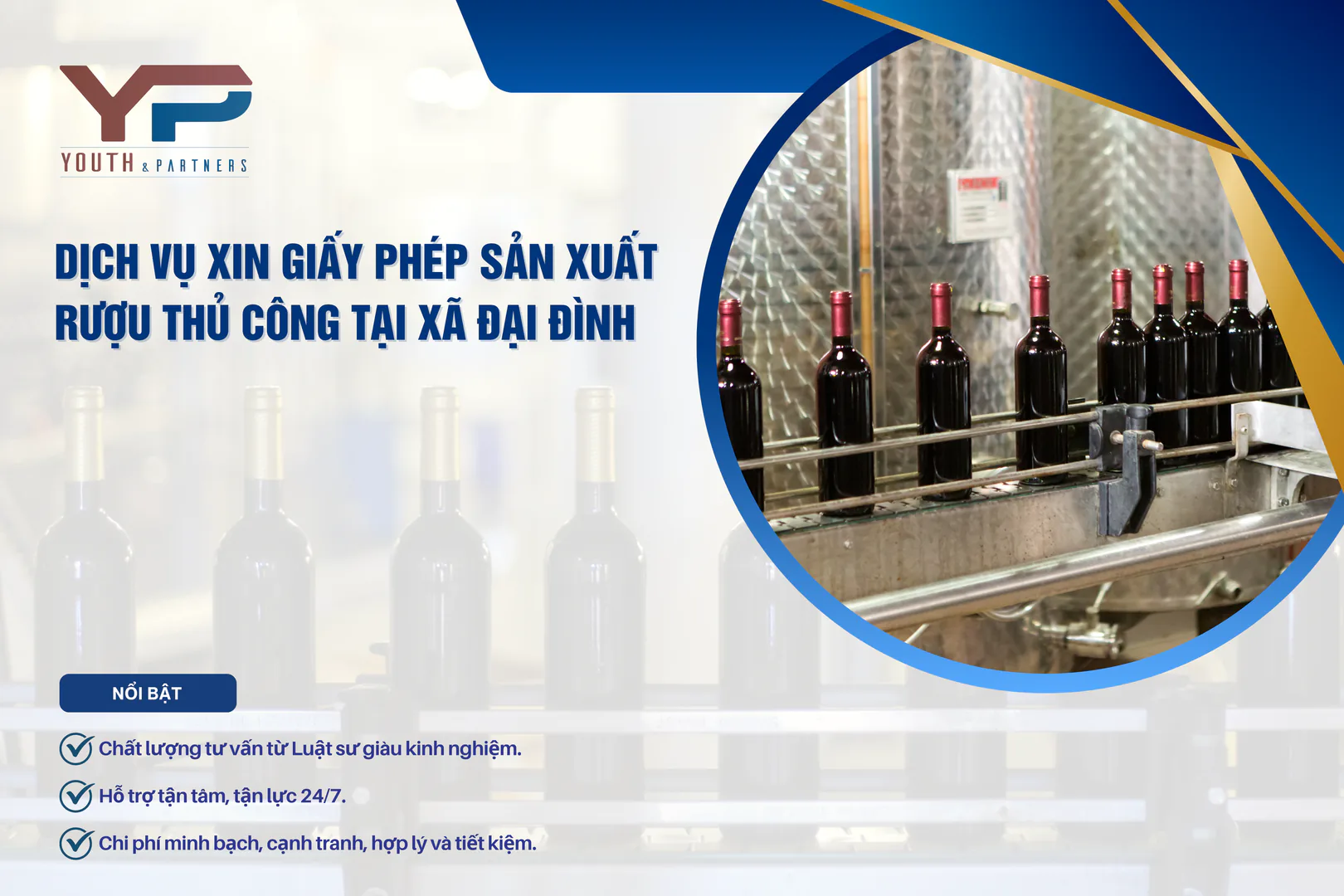 Dịch vụ xin giấy phép sản xuất rượu thủ công tại xã Đại Đình