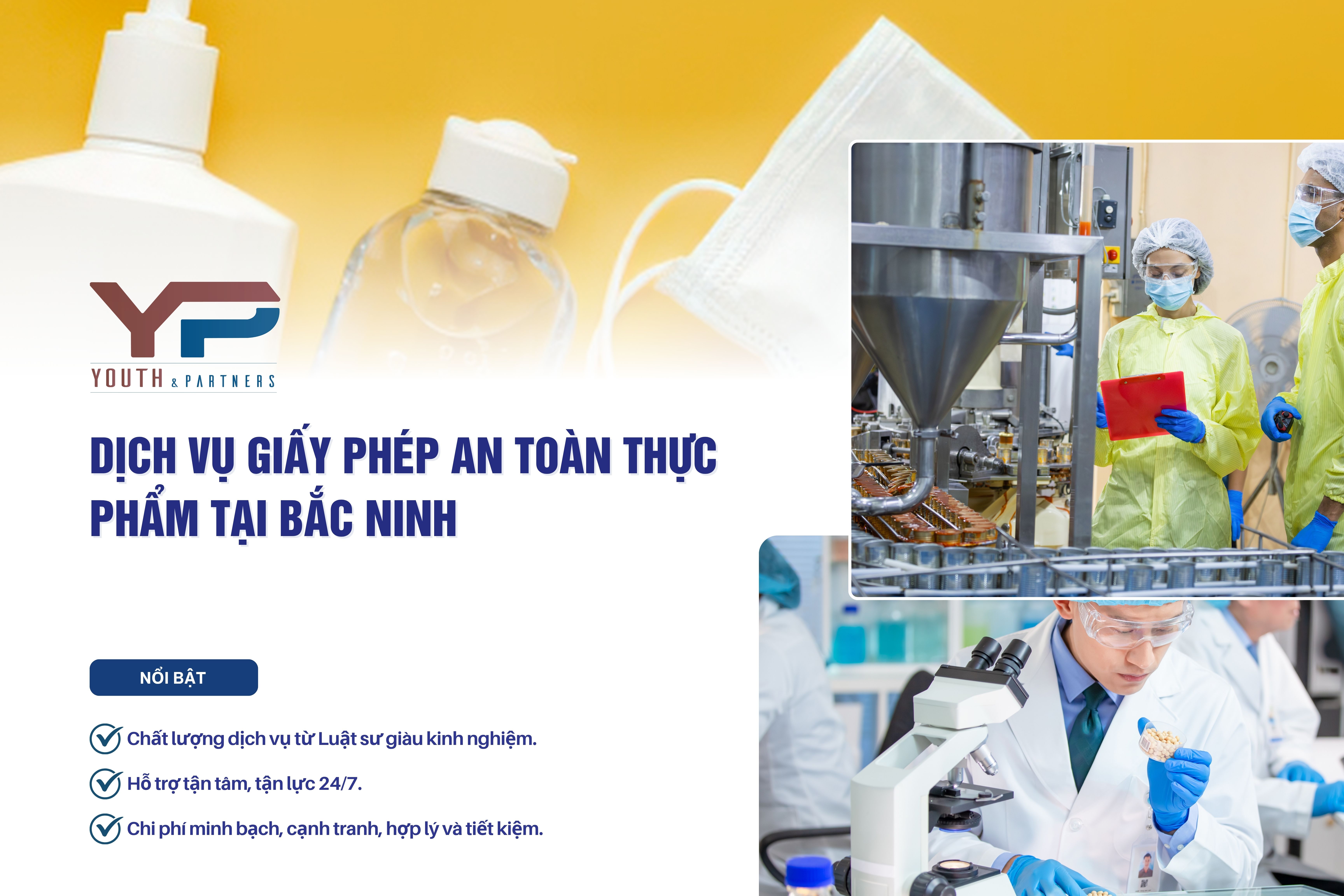 Dịch vụ giấy phép an toàn thực phẩm tại Bắc Ninh