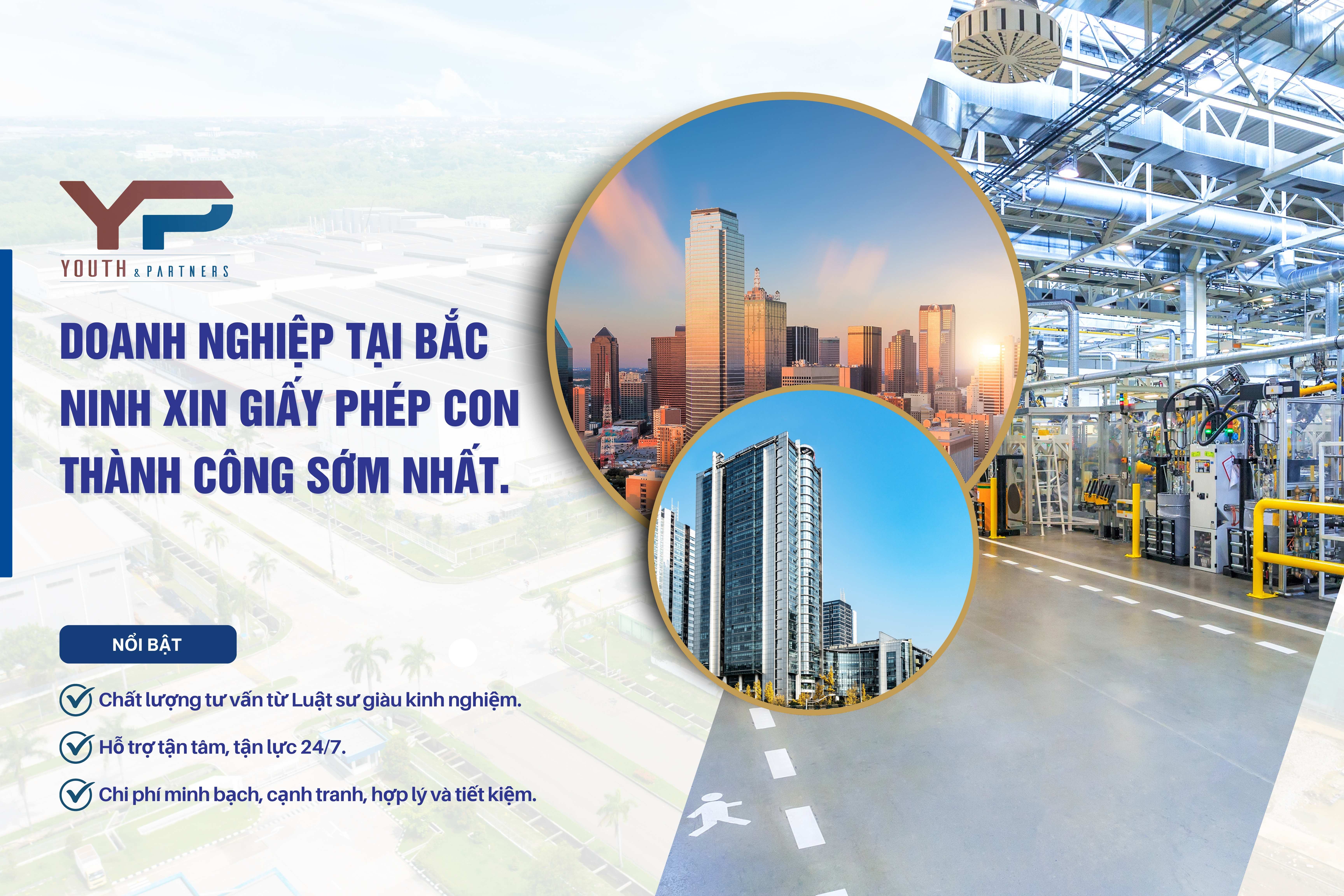 Doanh nghiệp tại Bắc Ninh xin giấy phép con thành công sớm nhất