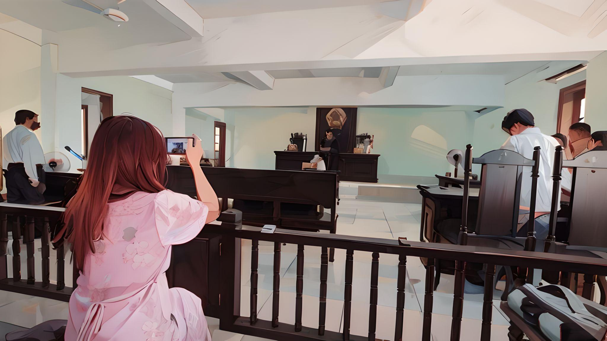 ghi âm ghi hình tại phiên toà phải có sự cho phép của Toà án