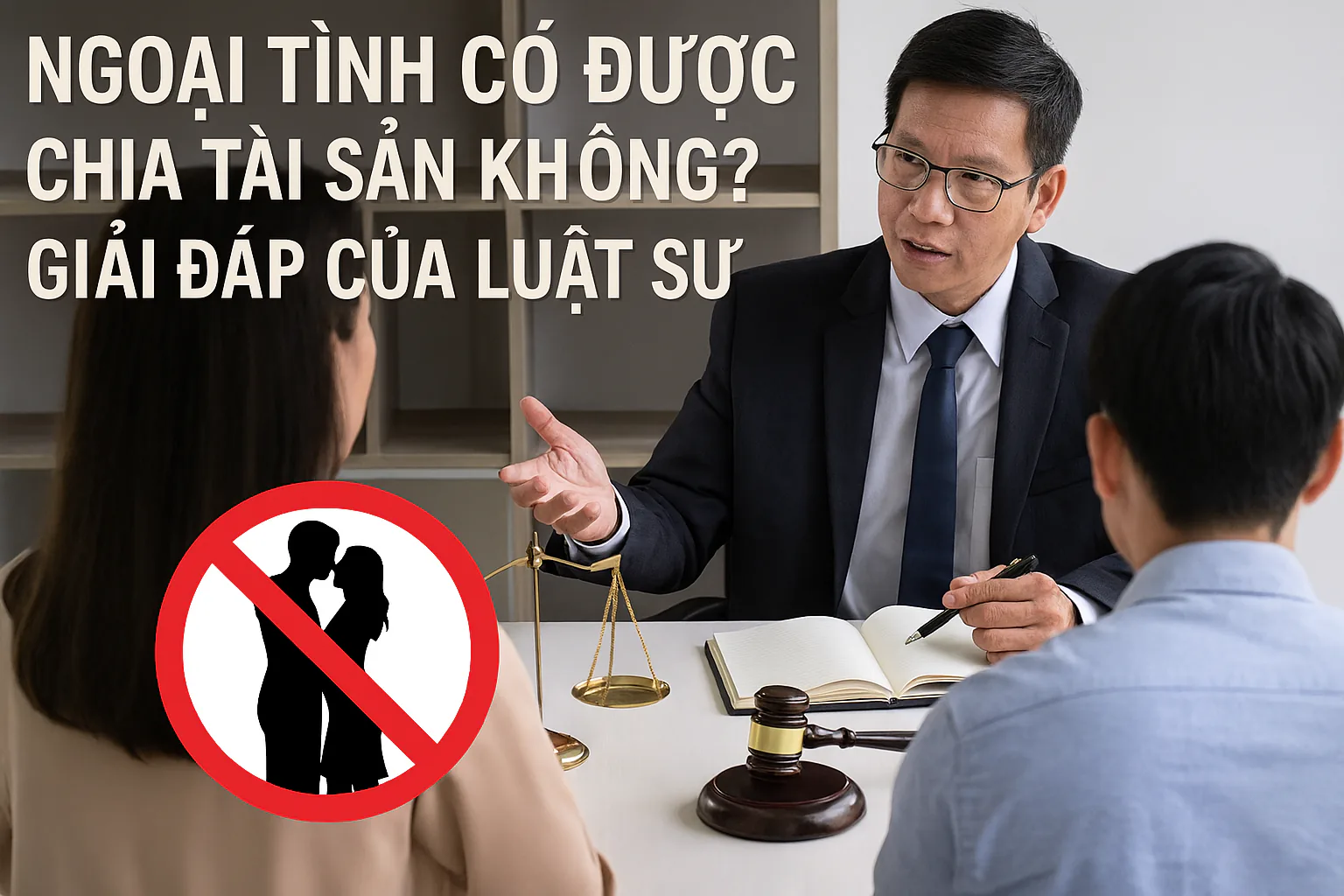 Ngoại tình có được chia tài sản không? Giải đáp của Luật sư
