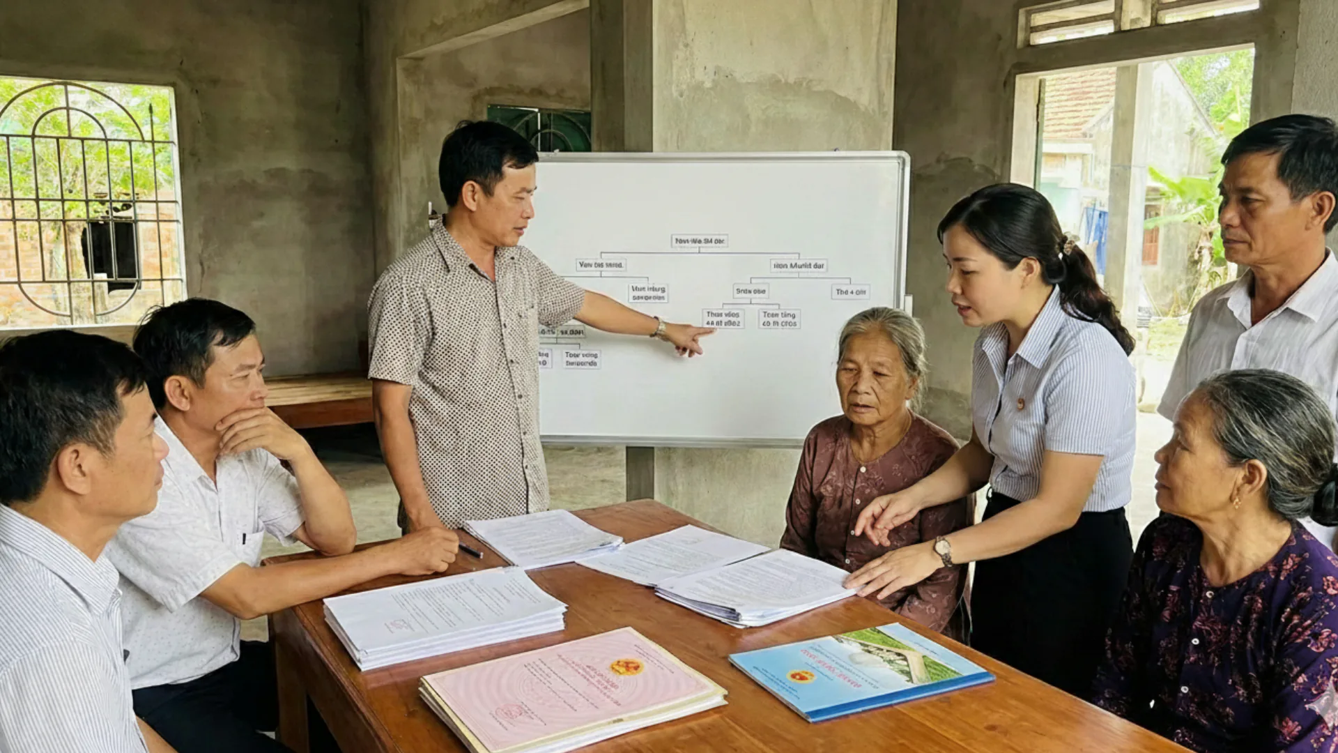 Hàng thừa kế khi phân chia quyền thừa kế đất đai khi không có di chúc hợp pháp