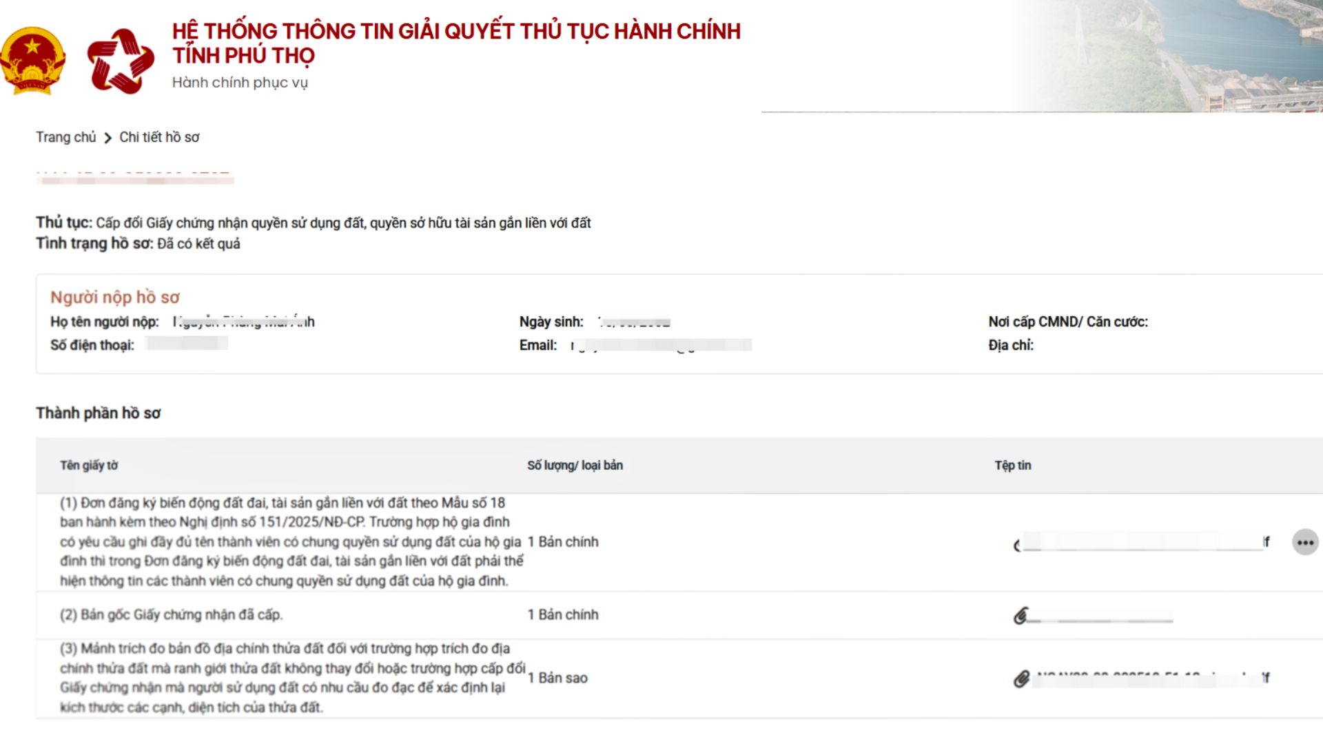 Hồ sơ cơ bản để cấp đổi sổ đỏ sang sổ hồng