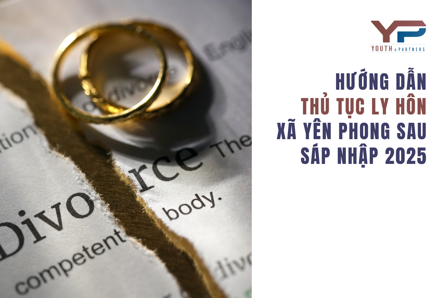 Hướng dẫn thủ tục ly hôn xã Yên Phong sau sáp nhập 2025