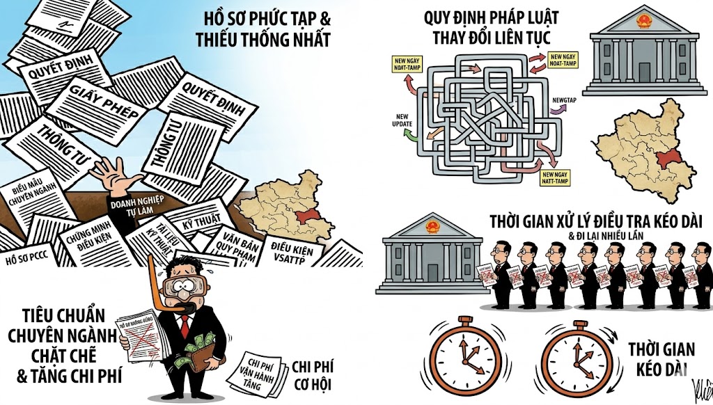 Khó khăn khi tự thực hiện dịch vụ làm giấy phép con