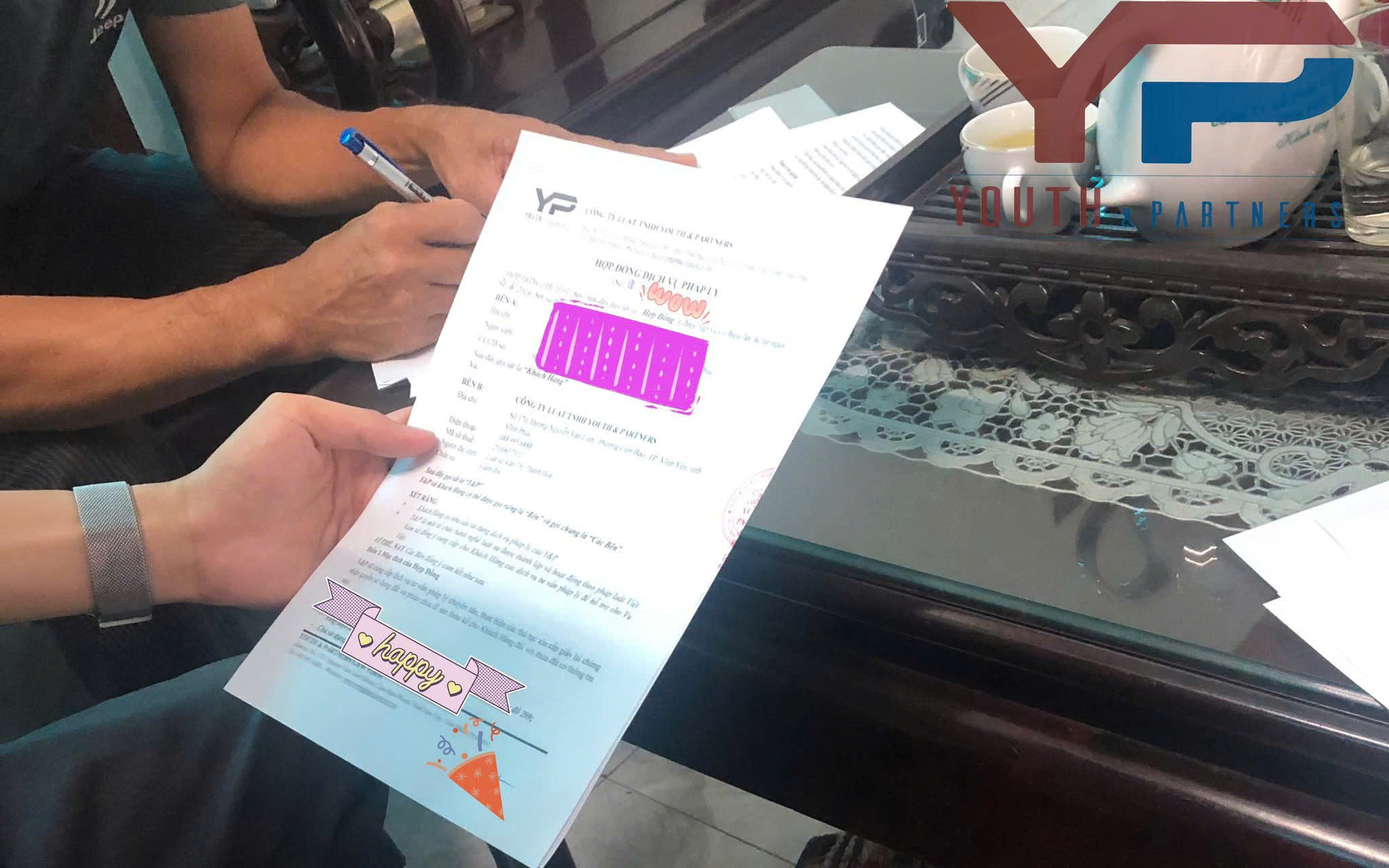 Ký hợp đồng dịch vụ với văn phòng luật sư Hải Phòng Ký hợp đồng dịch vụ với văn phòng luật sư Hải Phòng