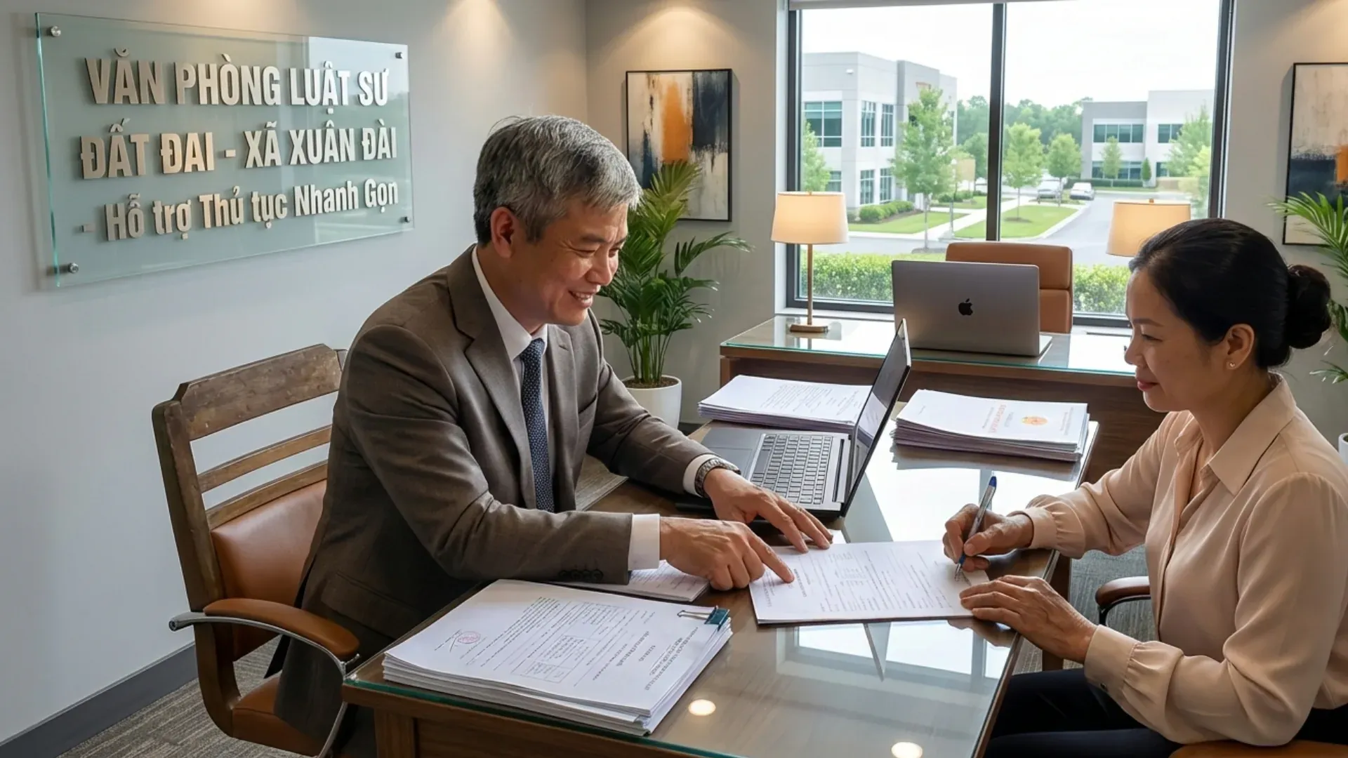 Luật sư đất đai tại xã Xuân Đài hỗ trợ thủ tục nhanh gọn