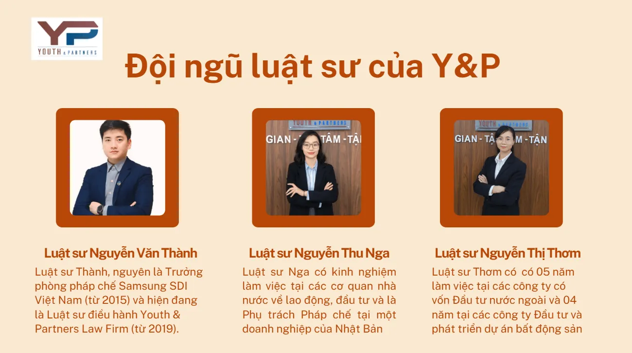 Luật sư điều chỉnh giấy chứng nhận đăng ký đầu tư của Công ty Luật YP