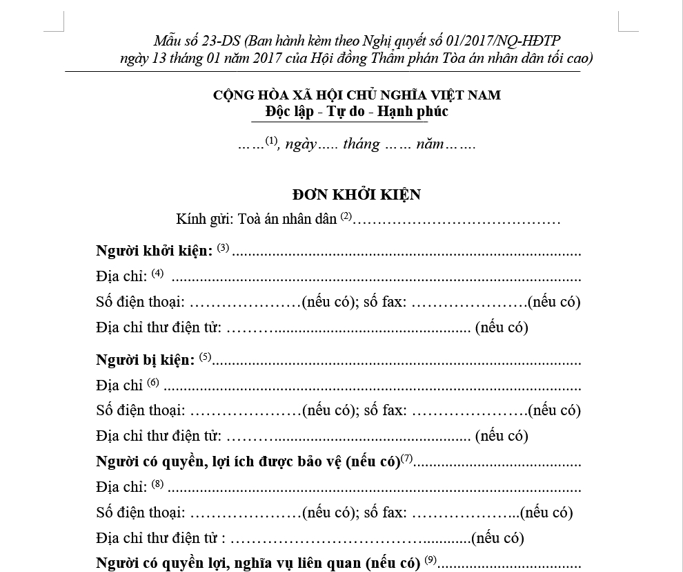 Luật sư giỏi tại xã Phùng Nguyên biết cách soạn đơn khởi kiện đầy đủ, chặt chẽ