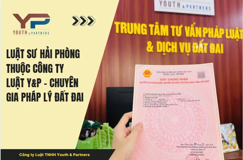 luật sư Hải Phòng thuộc công ty luật Y&P - Chuyên gia pháp lý đất đai luật sư Hải Phòng thuộc công ty luật Y&P - Chuyên gia pháp lý đất đai