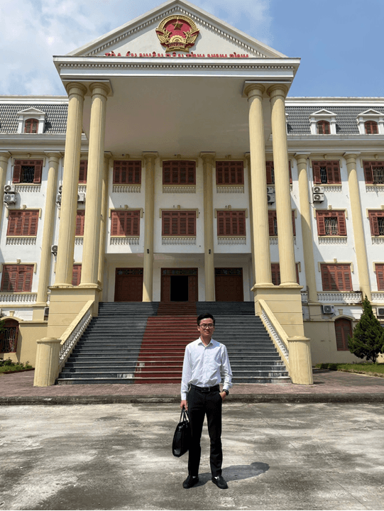  luật sư Tam Điệp thuộc Công ty luật TNHH Youth & Partners tham gia bảo vệ thành công cho khách hàng trong vụ án tranh chấp đất đai