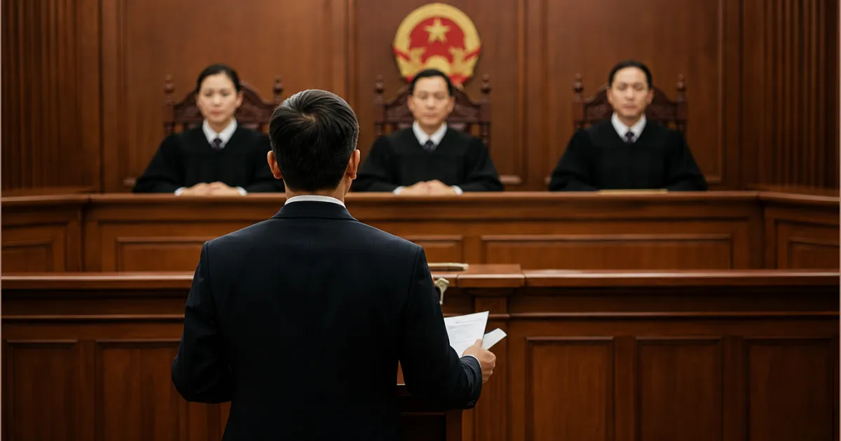 Luật sư tranh tụng Hải Phòng tham gia phiên tòa