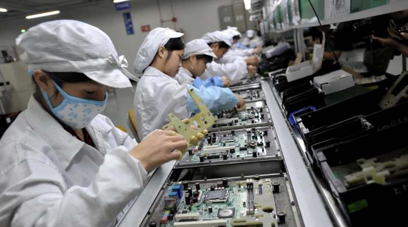 Nhà máy Foxconn - một trong những doanh nghiệp thực hiện hoạt động đầu tư FDI Bắc Ninh