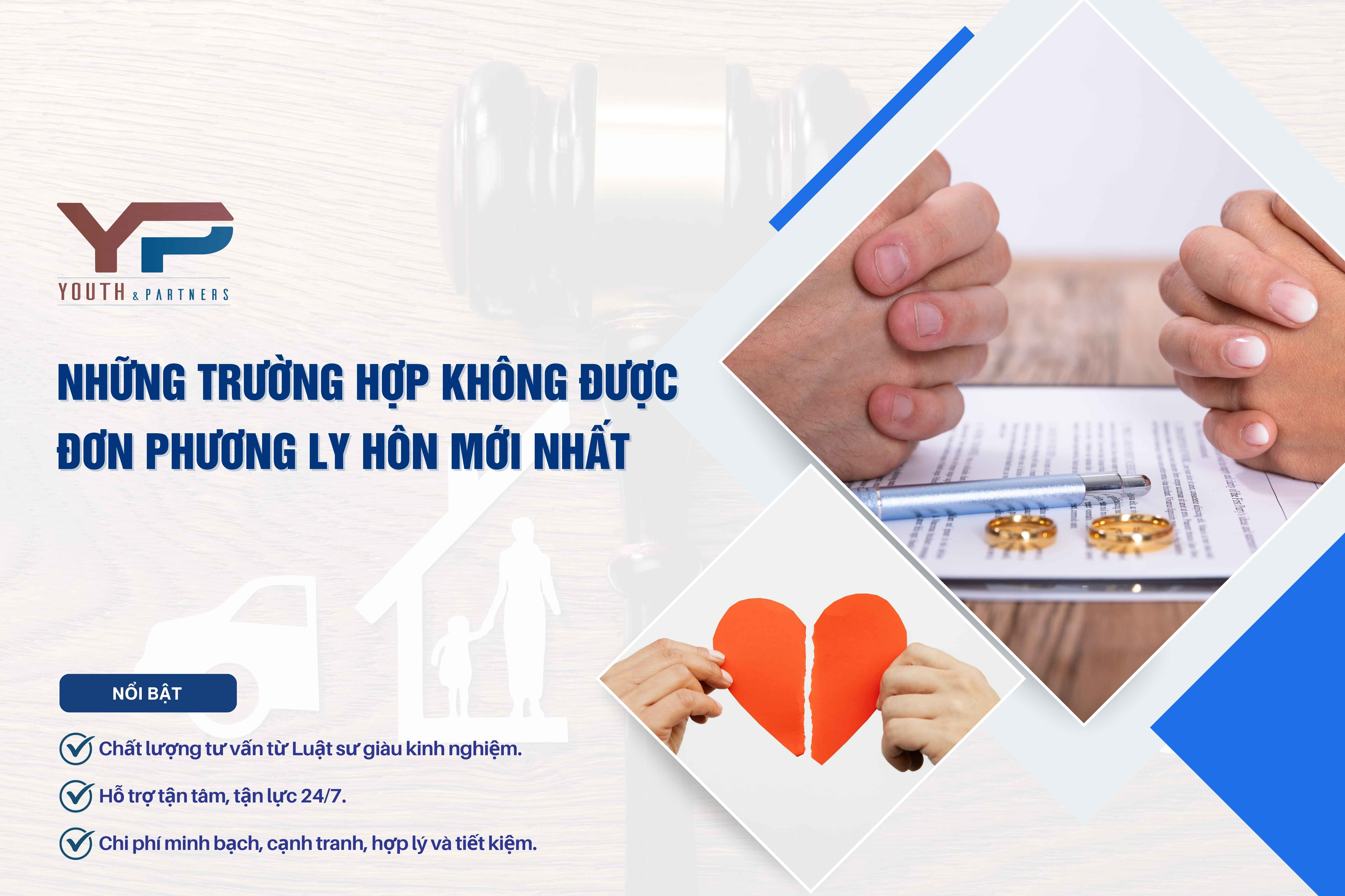 Những trường hợp không được đơn phương ly hôn mới nhất