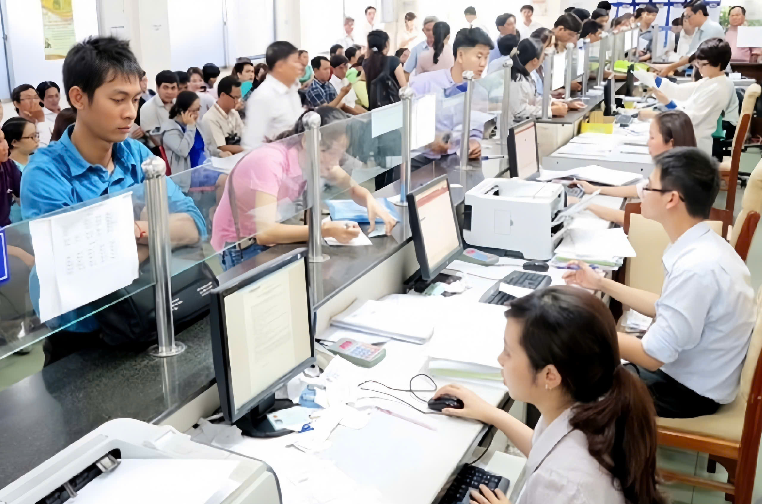 Nộp hồ sơ cho khách hàng sử dụng dịch vụ đăng ký kinh doanh