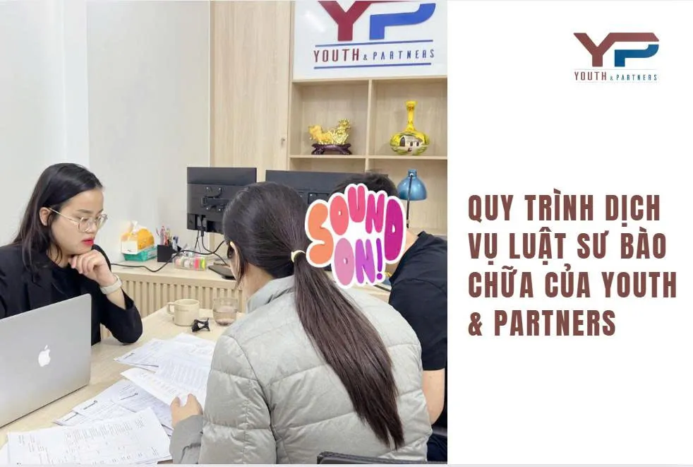 Quy trình dịch vụ luật sư bào chữa của YP 