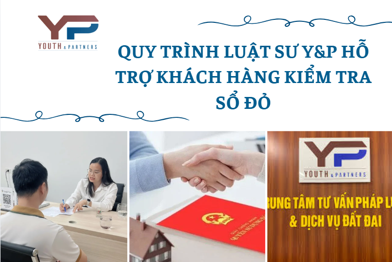 quy trình luật sư Y&P hỗ trỡ khách hàng kiểm tra sổ đỏ