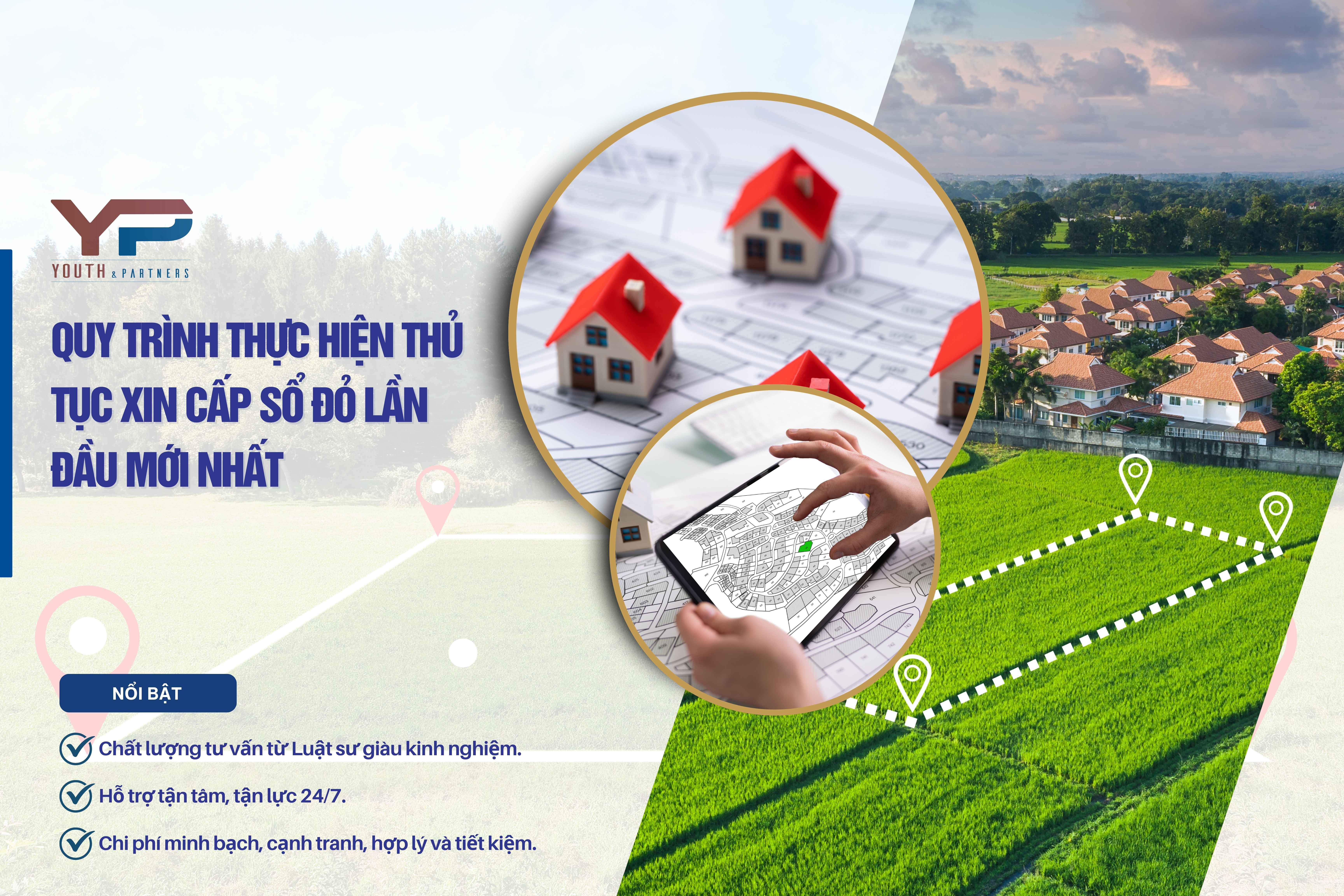 Quy trình thực hiện thủ tục xin cấp sổ đỏ lần đầu mới nhất