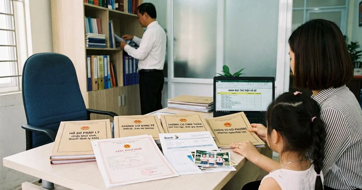 Thu thập hồ sơ giành quyền nuôi con sau ly hôn 