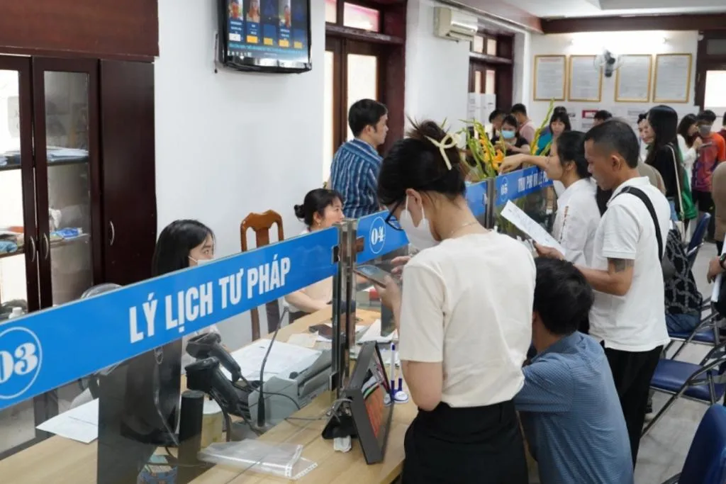 Thủ tục làm lý lịch tư pháp tại trung tâm dịch vụ công