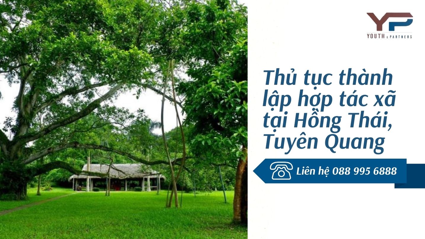 Thủ tục thành lập hợp tác xã tại Hồng Thái, Tuyên Quang