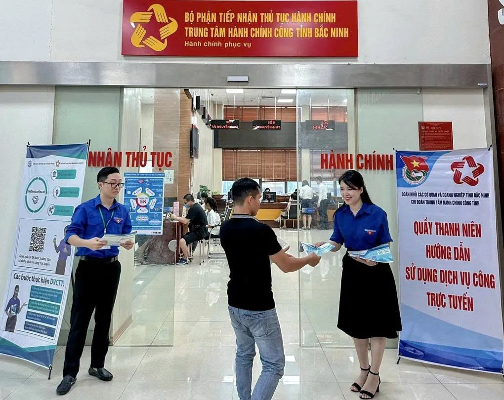 Thực hiện dịch vụ giấy phép lao động cho người nước ngoài tại Trung tâm Hành chính công tỉnh Bắc Ninh