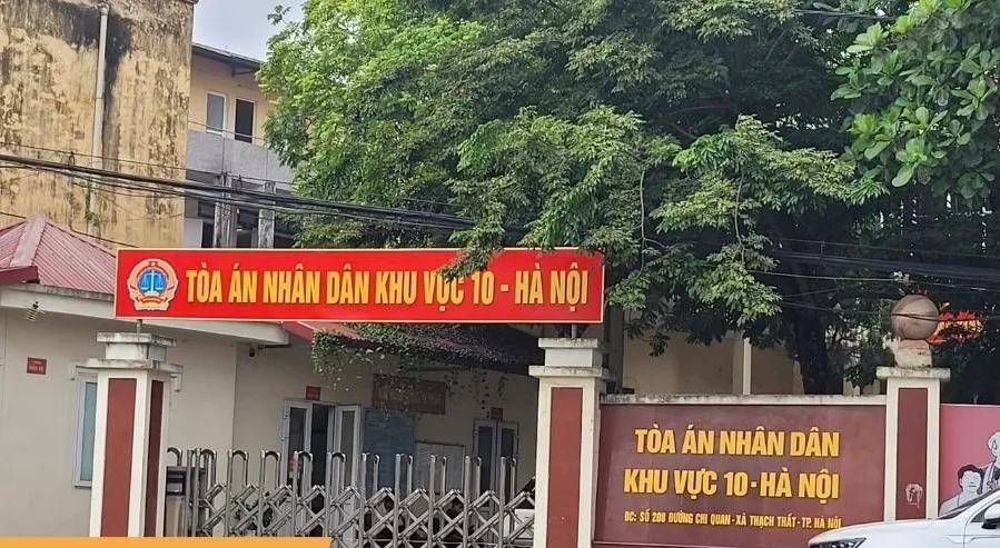 Toà án khu vực 10 tại Hà Nội