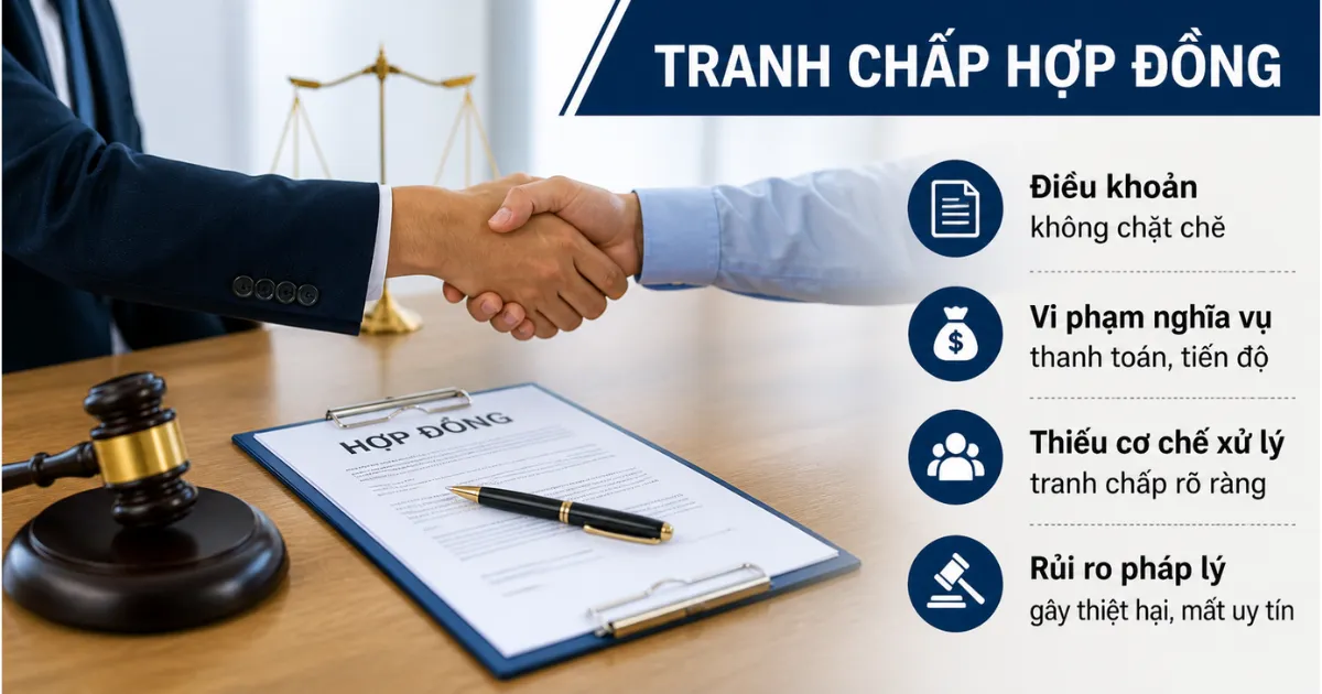 Rủi ro pháp lý hợp đồng Rủi ro pháp lý hợp đồng