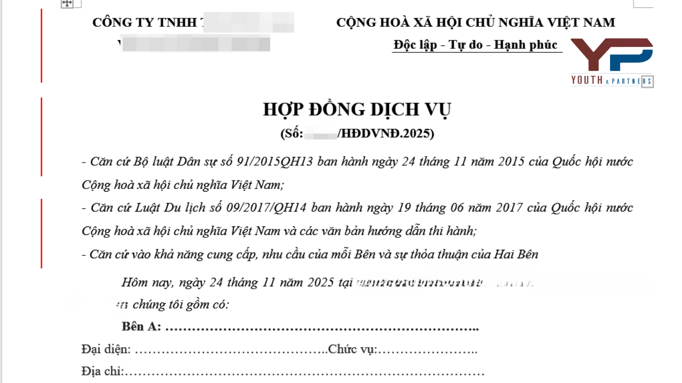 Tư vấn luật tại xã Xuân Lũng soạn hợp đồng cho khách hàng doanh nghiệp