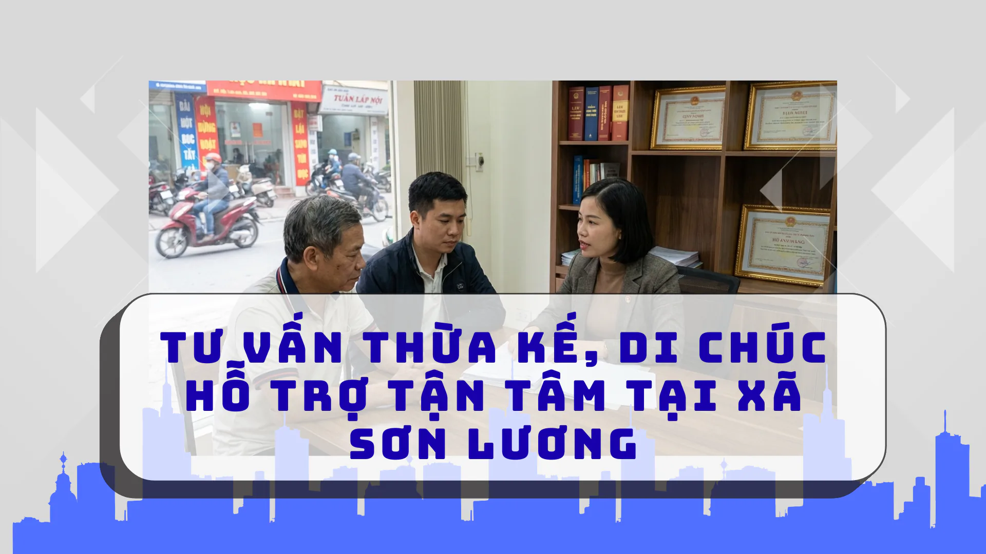 Tư vấn thừa kế, di chúc hỗ trợ tận tâm tại xã Sơn Lương