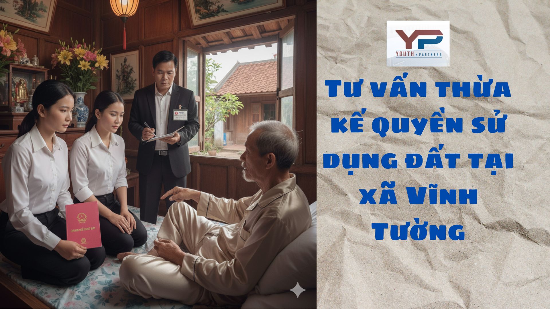 Tư vấn thừa kế quyền sử dụng đất tại xã Vĩnh Tường