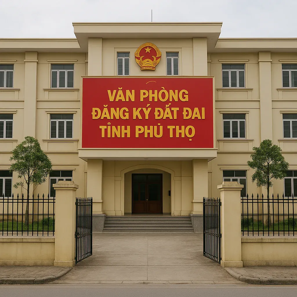 Văn Phòng Đăng Ký Đất Đai Tỉnh Phú Thọ