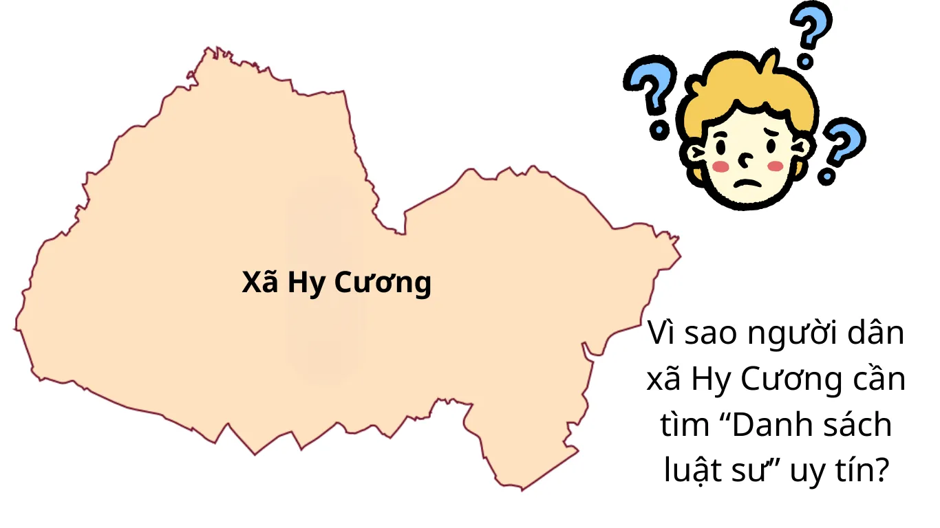  Vì sao người dân xã Hy Cương cần tìm “Danh sách luật sư”