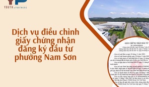Dịch vụ điều chỉnh giấy chứng nhận đăng ký đầu tư phường Nam Sơn