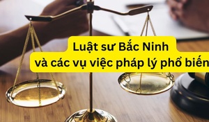 Luật sư Bắc Ninh và các vụ việc pháp lý phổ biến hiện nay