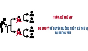 03 lưu ý về quyền hưởng thừa kế thế vị tại Hưng Yên